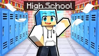 Miniature : Mon 1ER JOUR au LYCÉE dans MINECRAFT ! (Je fous le bordel)