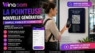 Miniature : La Pointeuse Intelligente Winacom pour Entreprises, Hôtels et Commerces