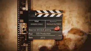 Miniature : taboo making of du clip "Der­nière Chance" ozeproduction.com