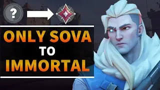 Miniature : Non classé à Immortel ☄️ Je monte un compte only Sova - Ranked Valorant Fr