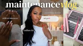 Miniature : Maintenance vlog ✨ROUTINE pour GLOWUP cet été (à la maison)