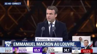 Miniature : Emmanuel Macron : Discours du Louvre