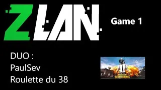 Miniature : [ZLAN] Game 1 PUBG, pov PaulSev
