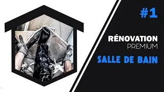 Miniature : Je démolis la salle de bain 💣 Rénovation PREMIUM｜Salle de bain 🛀 Épisode 1