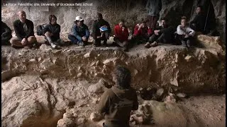Miniature : Le Piage Paleolithic site, University of Bordeaux field school