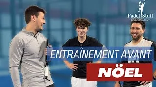 Miniature : Dernier entraînement avant Noël  🎄🎾