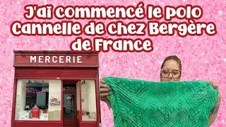 Miniature : ✨ VLOG MERCERIE #57 : RDV avec mon banquier & j'ai commencé le polo cannelle 😍
