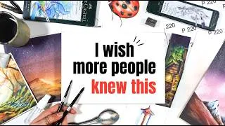 Miniature : The ONLY Watercolor Pencil Supplies You Need to Paint ANYTHING