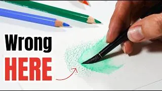 Miniature : This Is Why Watercolor Pencils Don't Work 