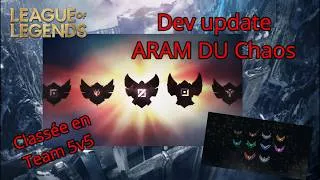 Miniature : React sur le Dernier Dev Ubdate: ARAM du chaos, classé 5c5 et plus