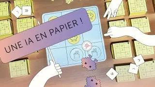 Miniature : Construis une intelligence artificielle en papier – Le tuto