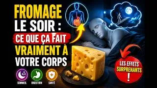 Miniature : Fromage le soir : voici ce que ça fait vraiment à votre corps 🧀😴
