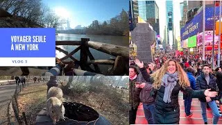 Miniature : Voyager seule à New York- VLOG 3 BRUNCH MUSEUM NATURAL HISTORY CENTRAL PARK TIME SQUARE