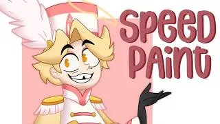 Miniature : [SpeedPaint] Hazbin Hotel - Abel 💛