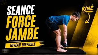 Miniature : SEANCE RENFORCEMENT JAMBE ( FESSIERS , QUADRICEPS , CHAINE POST )
