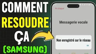 Miniature : Téléphone non enregistré sur le réseau Samsung 