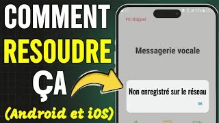 Miniature : La carte sim non enregistrée sur le réseau 