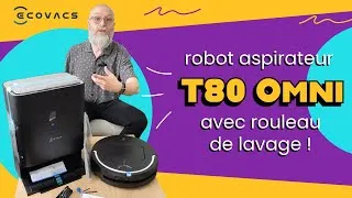 Miniature : ECOVACS Deebot T80 Omni : un robot aspirateur avec rouleau pour laver !