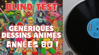 Miniature : BLIND TEST : GENERIQUES DESSINS ANIMES - Années 80 (avec réponse)