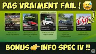 Miniature : [PS5] GT7 - Enregistrement qui BUGGUE = FAIL ! 😭 + info UPDATE SPEC IV !  (Weekly Challenges)