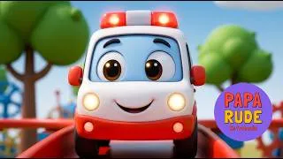 Miniature : Découvrons les Voitures et les Couleurs 🚗🌈🚓🚑🚜 | Chansons pour Enfants | Paparude