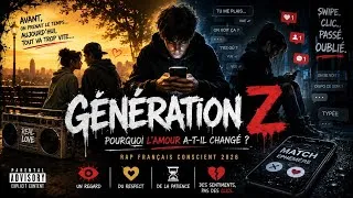 Miniature : GÉNÉRATION Z 💔 | Rap Français Conscient 2026