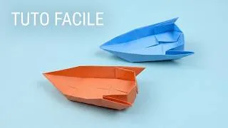 Miniature : Comment faire un Bateau en Papier Origami Simple