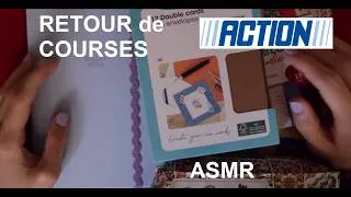 Miniature : ASMR français - Retour de courses : Action - Juillet 2026
