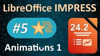 Miniature : LibreOffice Impress 5/6 - Animations de base