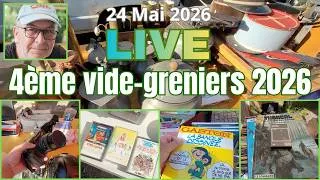 Miniature : 4ème Vide-Greniers LIVE du 24 mai 2026 + Le Débrief de mes Trouvailles
