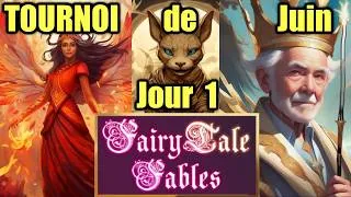 Miniature : Comment j'ai fait 5e au tournoi de Juin 2024 ( 1 / 3 ) | Fairytale Fables | 4 Parties commentées FR