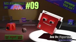 Miniature : Création-Jeu De Société (Figurines) #09- Les Aventures De Pix - Blender 3D, Krita, Inkscape.