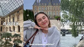 Miniature : POST-ERASMUS VLOG  | une semaine parisienne avec moi (ISCOM, musées, cop’s & good vibe)