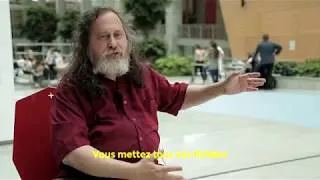 Miniature : Rencontre avec Richard Stallman le pape du logiciel libre