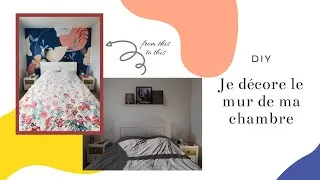 Miniature : Je décore le mur de ma chambre à la peinture acrylique [DIY]