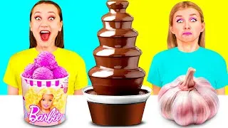 Miniature : Défi De La Fontaine À Chocolat | Situations Alimentaires Amusantes