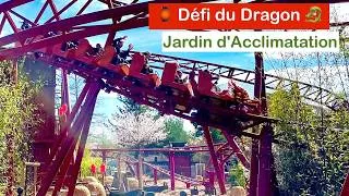 Miniature : Le Défi du Dragon 🐉 au Jardin d’Acclimatation : circuit, 1ers tours, inauguration du nouveau coaster