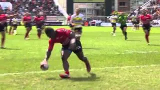 Miniature : L'essai de Josua Tuisova sur un exploit personnel lors de RCT-La Rochelle