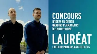 Miniature : Lauréat, « Les gradins de l’Île Notre-Dame »