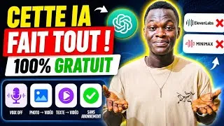 Miniature : ARRÊTEZ DE PAYER ELEVENLABS ! Cette IA GRATUITE fait les voix OFF et les vidéos IA