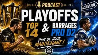 Miniature : 🎙️Podcast : Preview Playoff & Barrages Top 14/Prod2