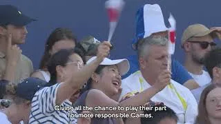 Miniature : Results of the Paris 2024 actions to make the Games more sustainable