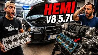 Miniature : Le remontage complet du V8 HEMI 5.7L de notre DODGE CHARGER (joint de culasse)