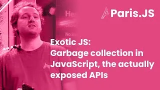 Miniature : Exotic JS: Garbage collection in JavaScript, the actually exposed APIs — Vladimir de Turckheim