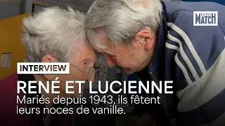 Miniature : Mariés depuis 1943, ils fêtent leurs noces de vanille.