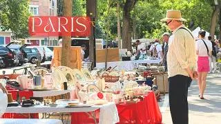 Miniature : 🇫🇷猛暑の週末パリ散歩🌿ヴァンヴ蚤の市と木陰のジェラート