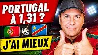 Miniature : Portugal – RD Congo : pourquoi je ne joue PAS la victoire à 1,31