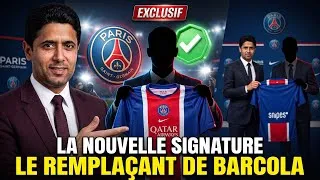 Miniature : 🚨 DERNIÈRE MINUTE: C'EST OFFICIEL LE REMPLAÇANT DE BARCOLA AU PSG
