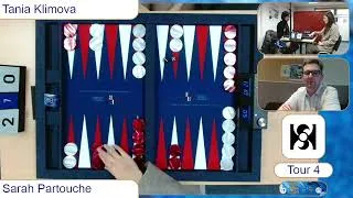 Miniature : HSBT Paris 2024 - Tour 4 - Tania Klimova vs Sarah Partouche