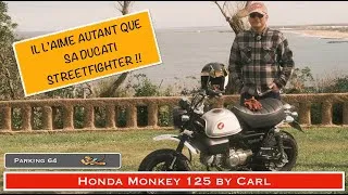 Miniature : HONDA MONKEY 125 de Carl. Essai et avis propriétaire. Il l’adore autant que sa Streetfighter 😍